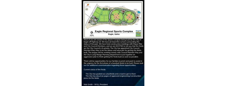 Eagle Sports Complex - See news 
