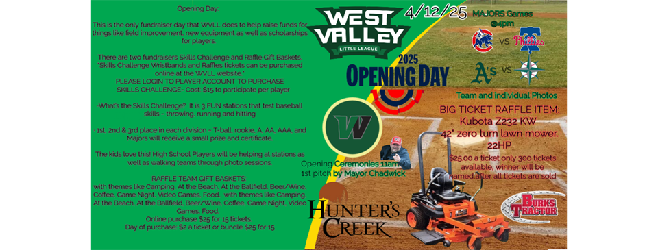 4/12/25 Opening Day @ Hunters Creek 