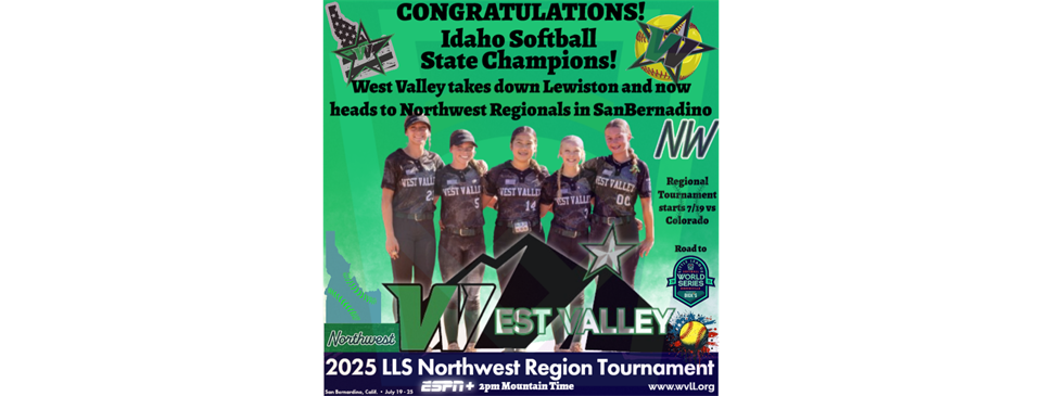WVLL Softball Sweeps Lewiston at State, headed to SB for Regionals