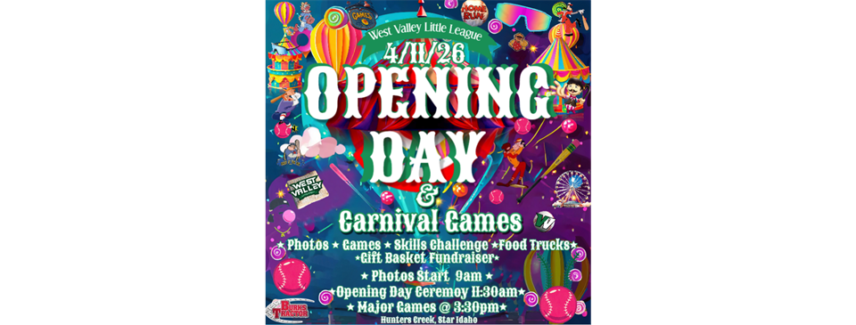 Opening Day 4/11/26 9am